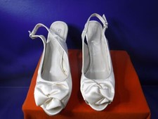 Cream Wedding Heels, SIze 8