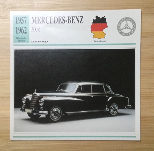 Mercedes benz 300d adenauer - benz,