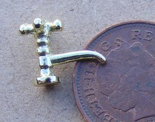 Dolls House Golden Brass Metal