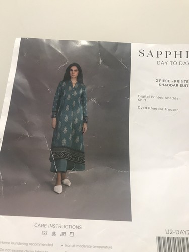 Sapphire piece khaddar - 2,