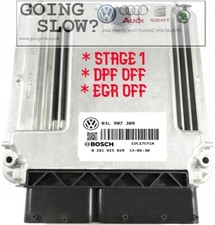 VW PASSAT CC EDC17 PLUG & PLAY TUNED CR TDI 03L907309 CBA 189 BHP ECU