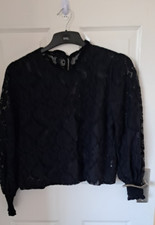 Primark Size 16 Black Blouse
