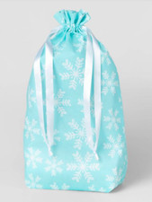 2 Pack-Snowflake Santa Sack