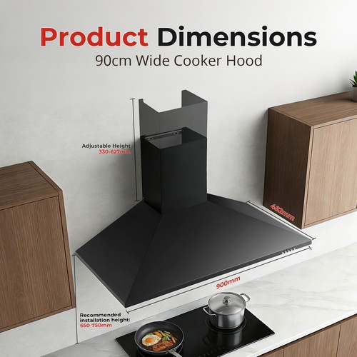 90cm extractor fan kitchen - 90cm,