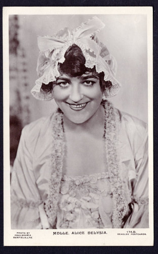 Beagles rppc actress mdlle - actress,