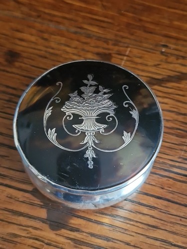 Antique sterling silver and