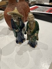 2 X Asian Figurines Vintage