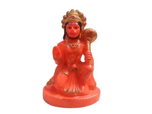 Polyresin orange hanuman - polyresin,