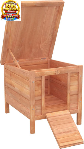 Rabbit hutch wooden - rabbit,