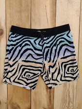 BILLABONG W36 MULTI SWIM TRUNKS SHORTS SURF BOARD SUNDAYS PRO BEACH SPORTS MEN