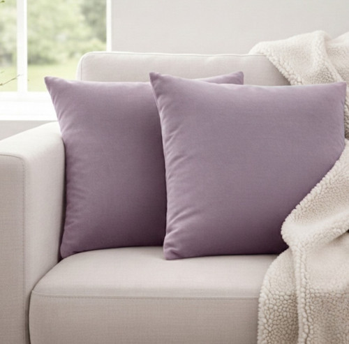 Luxury plain velvet cushion - luxury,