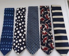 Bundle Of 5 Men's Suit Ties