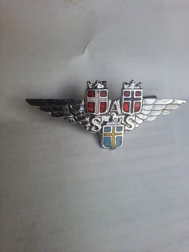 Vintage pilot wings - wings, brooch