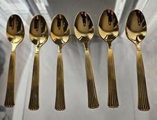 6 Pieces Vintage Cosmos Gold