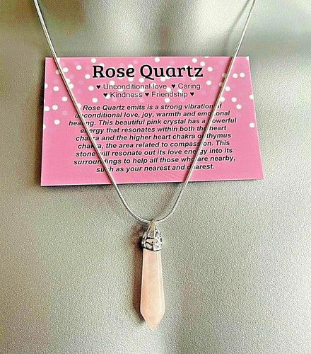 Rose quartz healing wand - quartz,