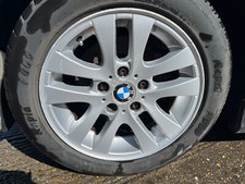 2005 BMW 3 SERIES 320i E90 16" ALLOY WHEELS WITH GOOD TYRES (SET OF 4) 205/55R16