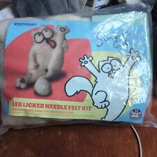 Simon's Cat Felt Needle Leg Licker Kit unopened rare