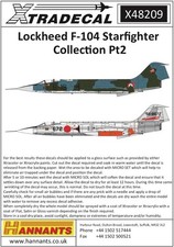 Xtradecal 1/48 Lockheed F-104
