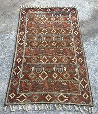 3x5 ft Vintage French Handmade