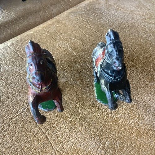 Lead timpo toy horses - lead,