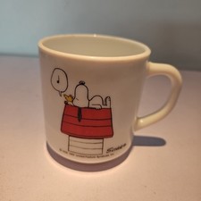 Vintage Snoopy Pyrex Mug