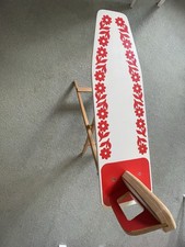 Toy Vintage Wooden Ironing Board With Iron