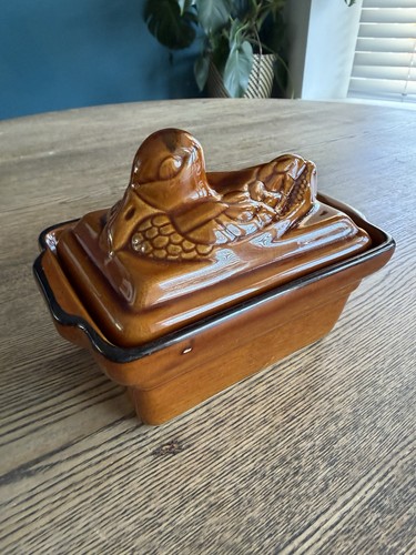Vintage french duck pate - vintage,