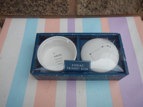Zodiac aries ceramic lidded - zodiac,