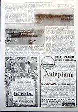 Old Russian Cruiser Kagoul German Vineta Leon Gambetta Weymouth 1912 20th