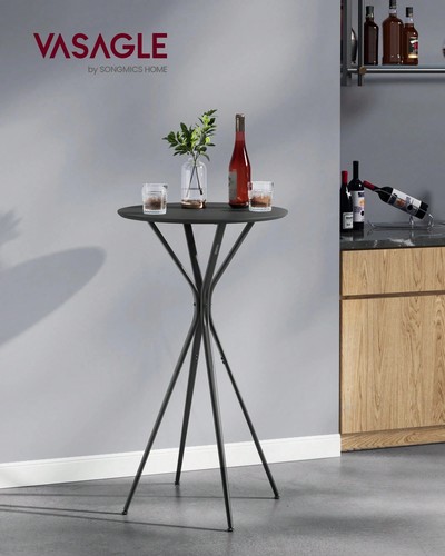Round bar table - round,