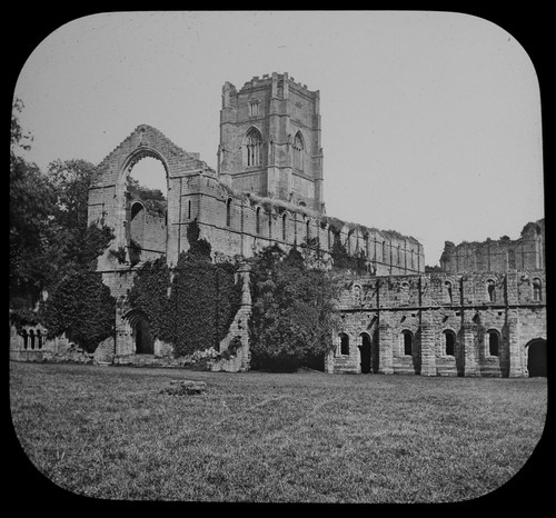 Fountains abbey from c1890 - fountains,