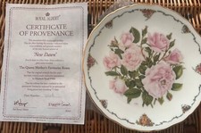 Vintage Royal Albert Bone China 'New Dawn’ Plate, Queen Mothers Favourite Roses