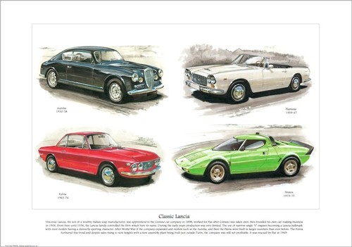 Classic lancia fine art - classic,