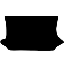 FITS FORD FIESTA BOOT 2002 TO 2008 FULLY TAILORED BLACK CAR BOOT LINER MAT