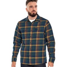 Men's Flannel Check Shirt Long