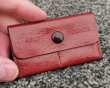 Vintage Leather Half Sovereign