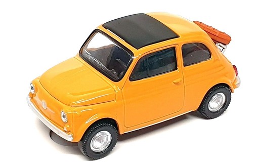 Fiat 500f yellow positano 1965 - fiat,
