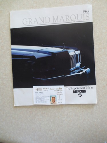1988 ford mercury grand - 1988,