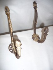 Coat pegs hooks - cast, iron