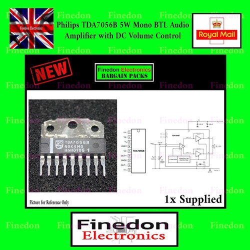 Philips tda7056b audio - tda7056b, 5w