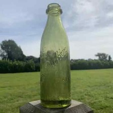 Old Fashioned John Dutton Trade Mark Manchester Glass Bottle