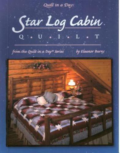 Star log cabin quilt - star, in