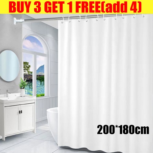 Extra long fabric shower - long,