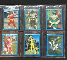 Power Rangers Kellogg’s Frosties (1996) Complete Sealed Set Of Stickers 6/6