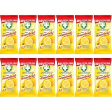 Green Shield House Hold Anti Bacterial Surface Wipes Lemon 70 Wipes x 12