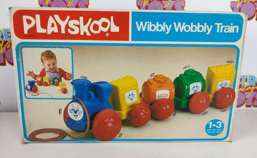Playskool wibbly wobbly train - playskool,