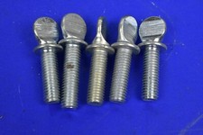 Five M8 x 25mm (8mm) Shouldered Thumb Screws