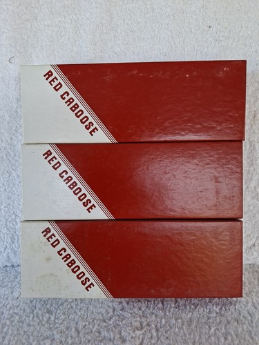 Red caboose rake three - caboose,