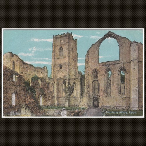 Fountains abbey ripon printed - ripon,