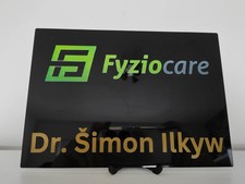 A5 Acrylic Business Sign - Door Plaque, Kids room, Any design or picture